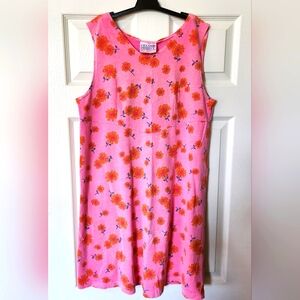 Fresh Produce sleeveless sundress size L Pink